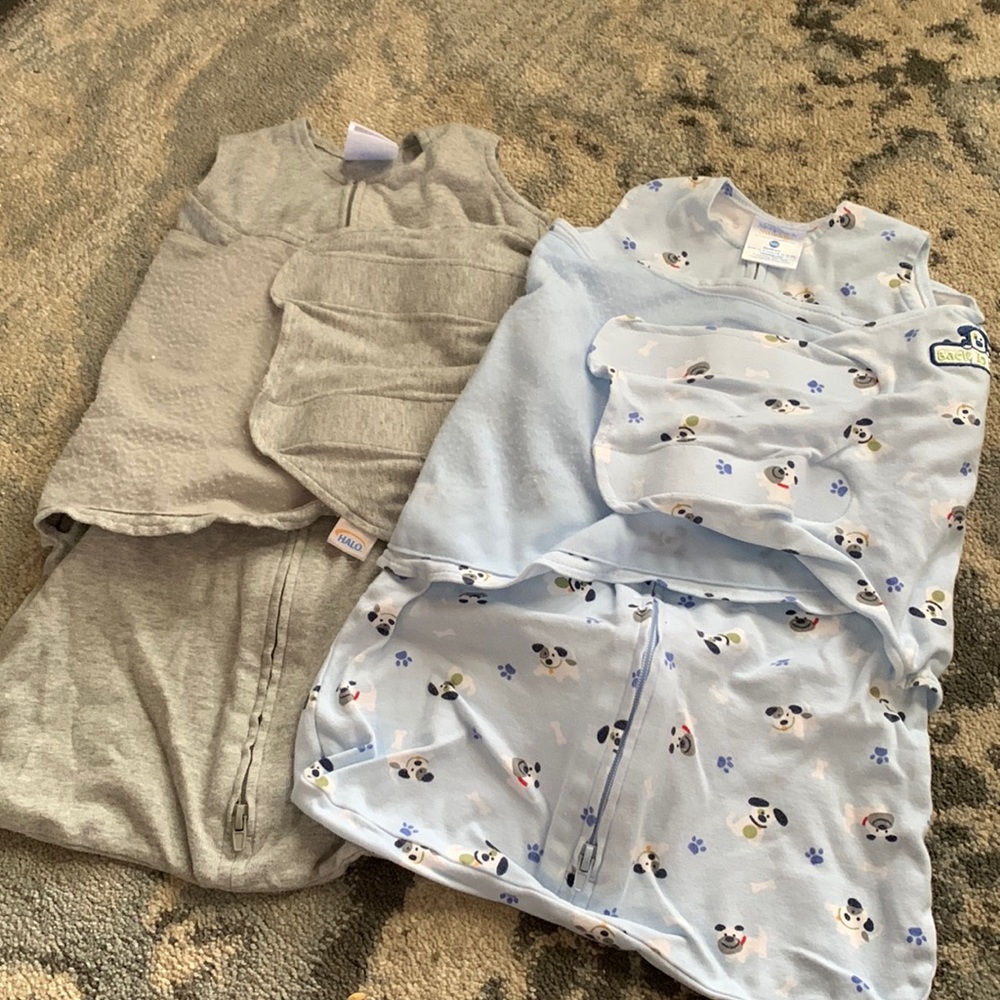 2 Halo Newborn Sleep Sack Swaddle